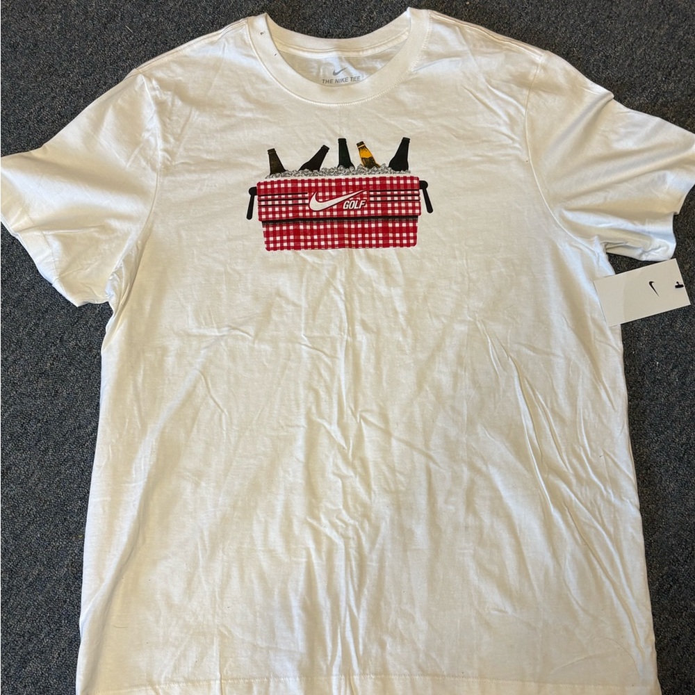 Nike Graphic Tee Beer/Golf